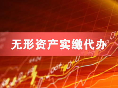 六盘水无形资产实缴资本代办